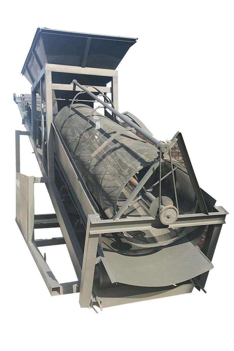 筛沙机动筛石机80型50型平板震动式筛沙机滚筒式小型20振动筛选机