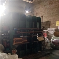 出售 二手竹地板热压机 安吉华森产3层 800吨 竹地板压机