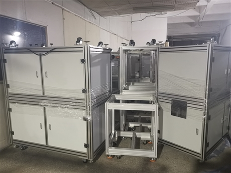 深圳口罩机机架定制 口罩机铝型材框架加工厂