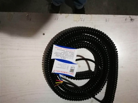 2芯10平方螺旋电缆 PU