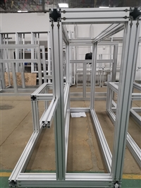 口罩机料架 N95打片机料架 铝型材定制加工厂