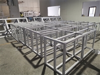 N95口罩机机架 N95一拖二口罩机机架加工厂