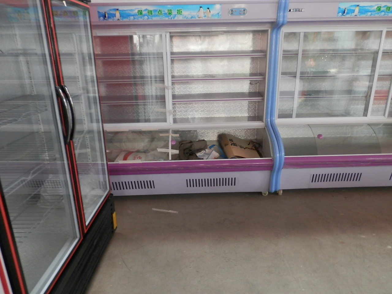 鞍山饭店点菜柜   海尔超市冷柜点菜柜