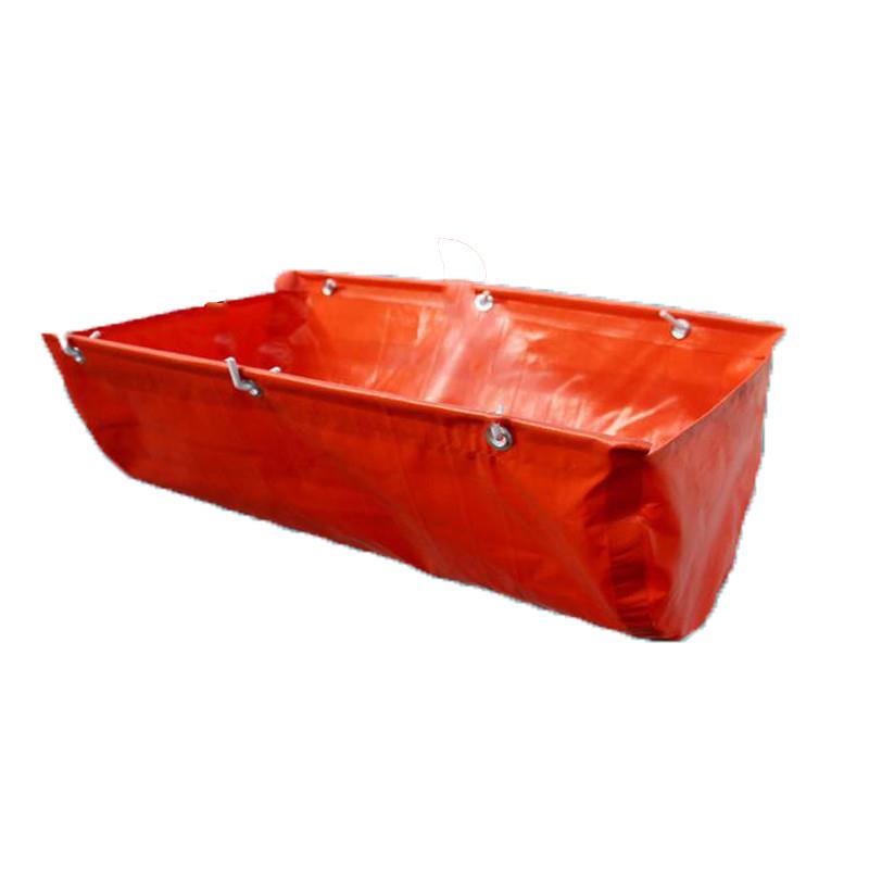 现货供应隔爆水袋阻燃抗静电涂覆布水袋厂家挂钩式gd50水袋