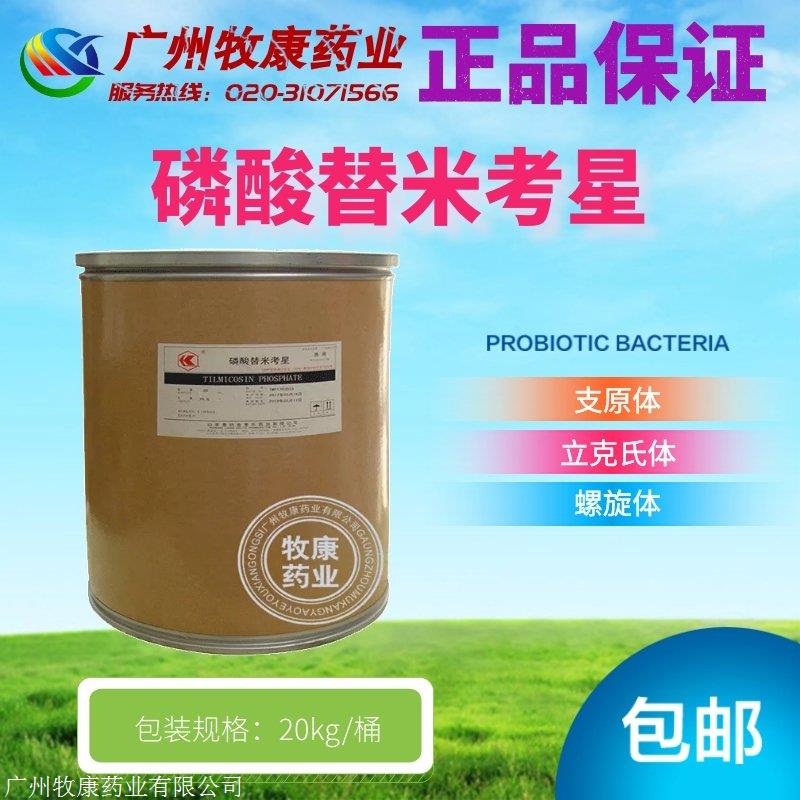 磷酸替米考星98支气管炎呼吸道禽畜猪鸡鸭羊