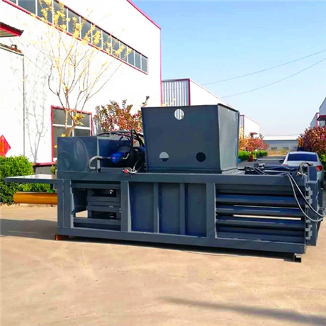 中山卧式废纸箱打包机 卧式编织袋打包机