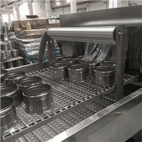 现货周转箱喷淋清洗机 喷塑清洗机 佛山通过式超声波清洗设备