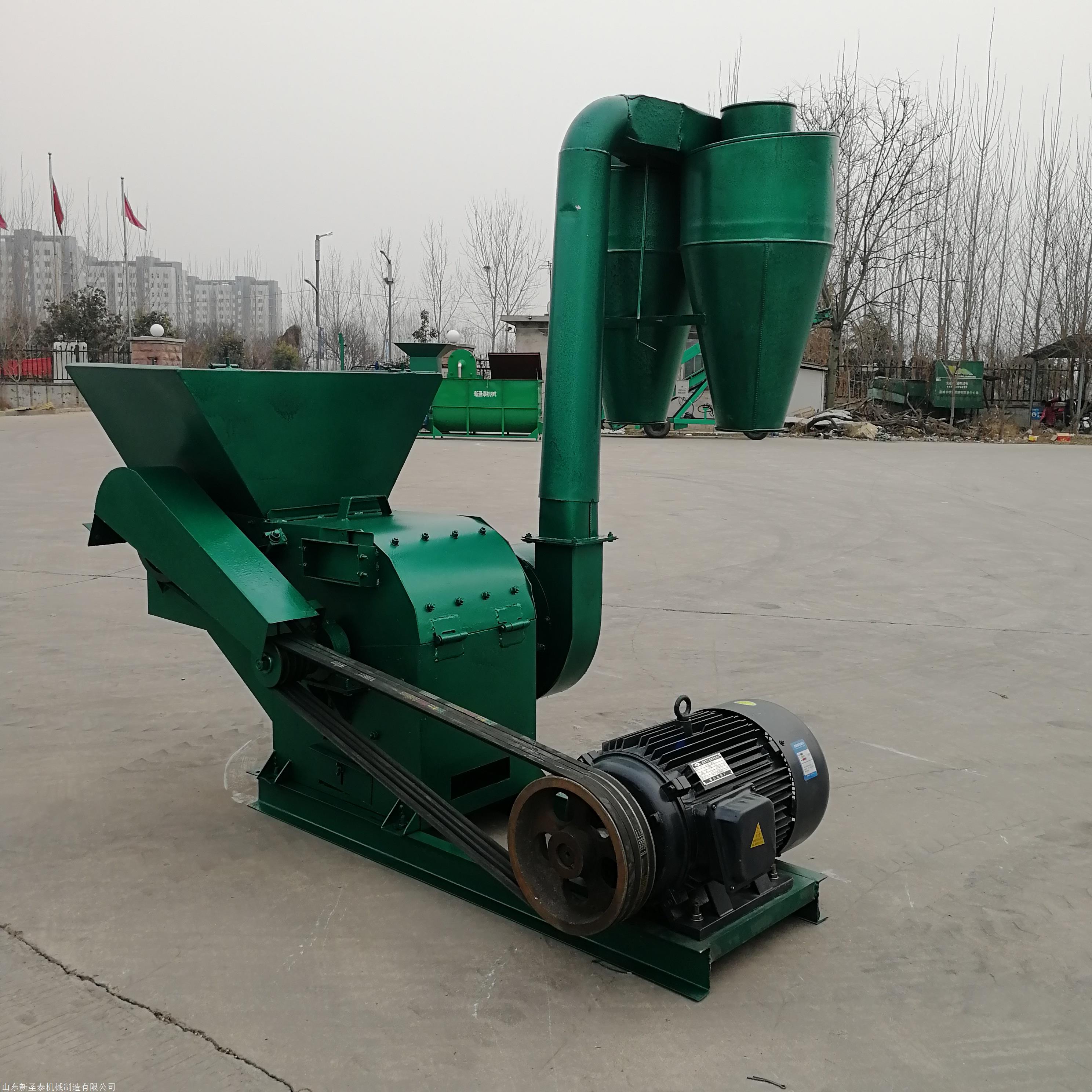 泾阳县豆秸粉碎机报价 新型豆秸杆粉碎机 锤片式秸秆饲料草粉机