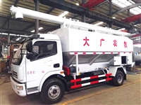 东风6吨不上户散装饲料车     场内周转饲料车