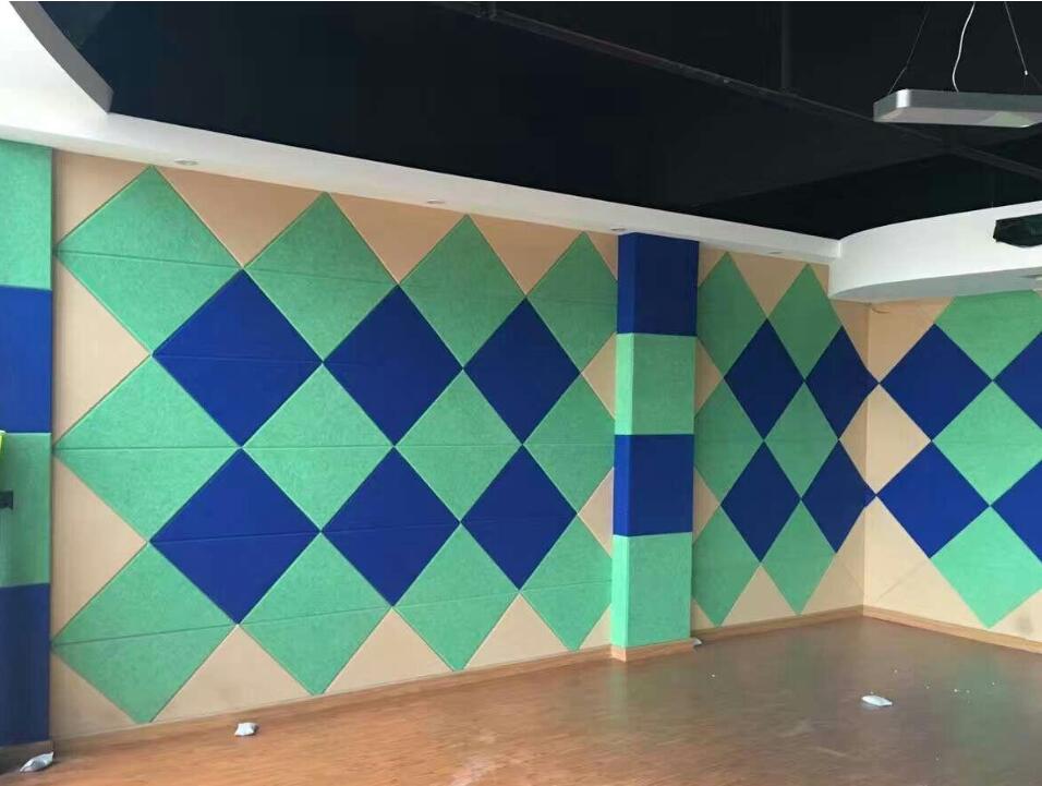 布艺软包吸音板电影院 墙面吸声隔音阻燃防撞软包板