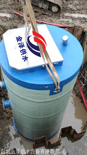 一体化预制泵站厂家   泵站用于污水处理的优点