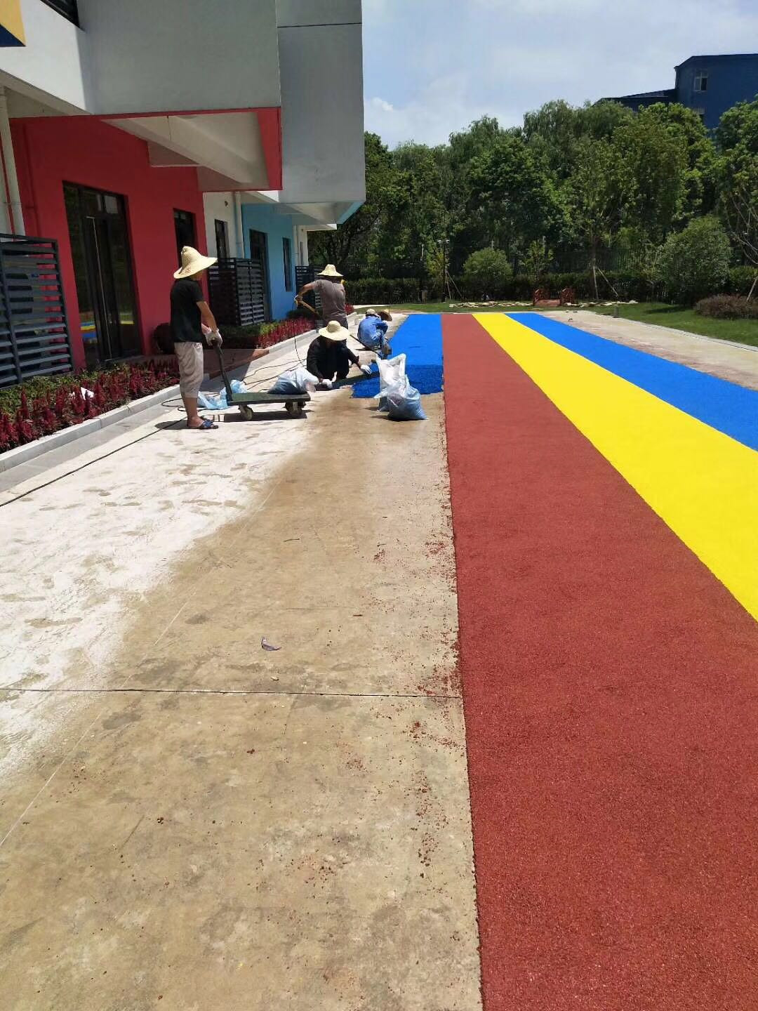 溧阳小区epdm塑胶地坪施工厂家