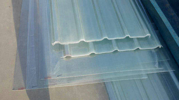 玻璃钢采光板透光度