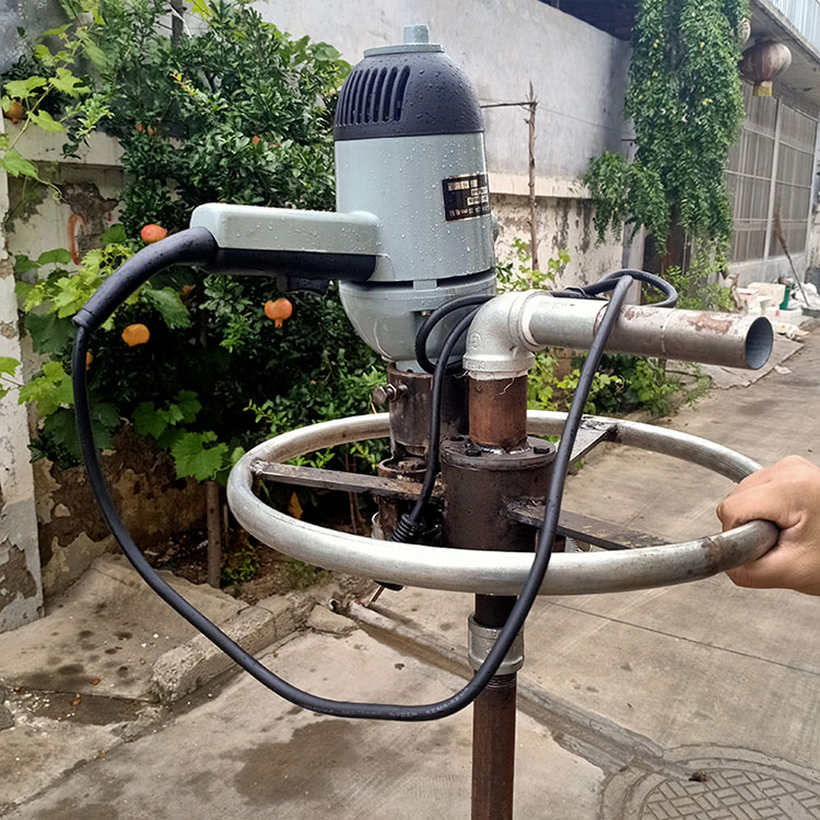 家庭农用手电钻打井机 小型灌溉水井钻机 手持式电动打井机