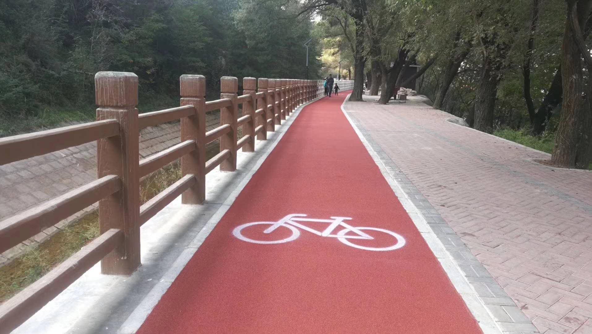 寶雞市彩色陶瓷防滑路面