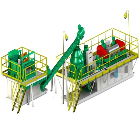 罐底含油污泥处理成套设备 含油污泥减量无害化处理设备 