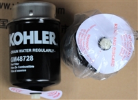 现货供应美国科勒KOHLER发电机配件，科勒燃油滤芯GM48728