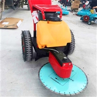  切桩机 700型可升降路面桩柱切割机 手推式路面切桩机