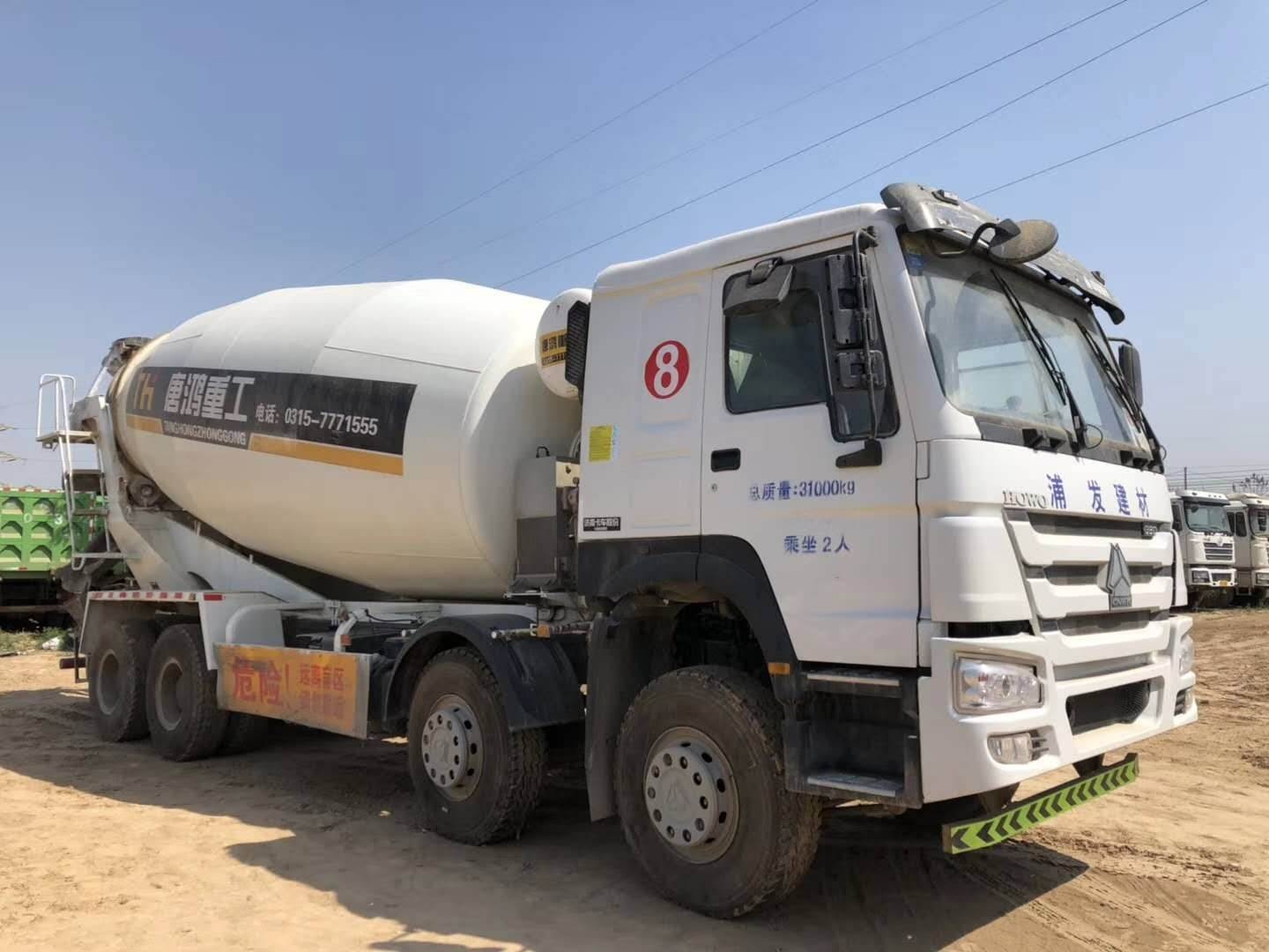 豪沃18方二手混凝土搅拌车18方二手搅拌车 二手搅拌