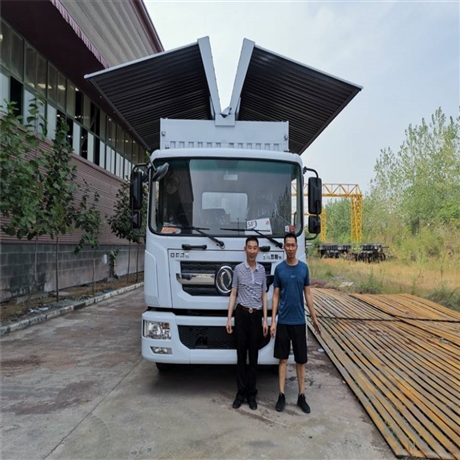 飞翼车,飞翼车厂家,飞翼车价格,东风6.8米飞翼车