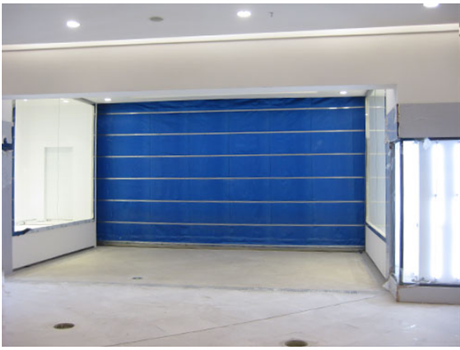 高州防火卷帘门隔离洁净