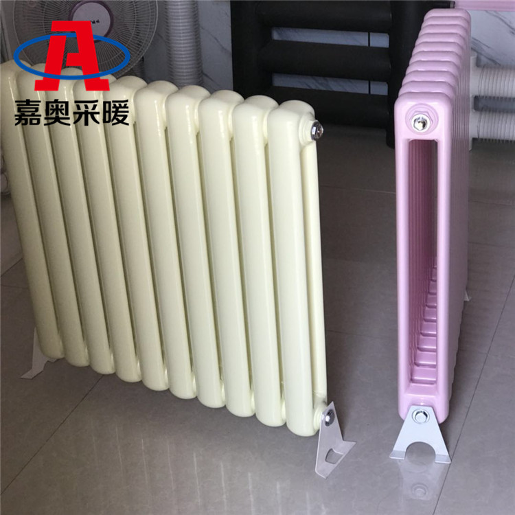 钢制二柱206散热器 钢管柱式散热器