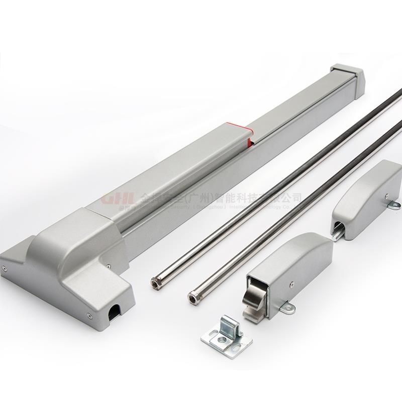 双开逃生锁天地锁双门推杆锁供应万达品质保证