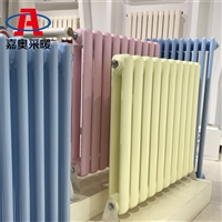 钢二柱暖气片单片规格UR4002-1600 钢管柱型散热器厂家