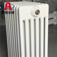 钢管柱型六柱散热器 SQGZ604钢六柱式暖气片 嘉奥