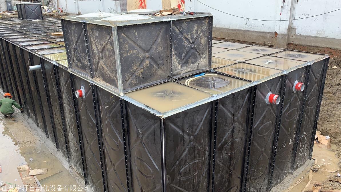 湖北宜昌消防智能型箱泵一体化泵站