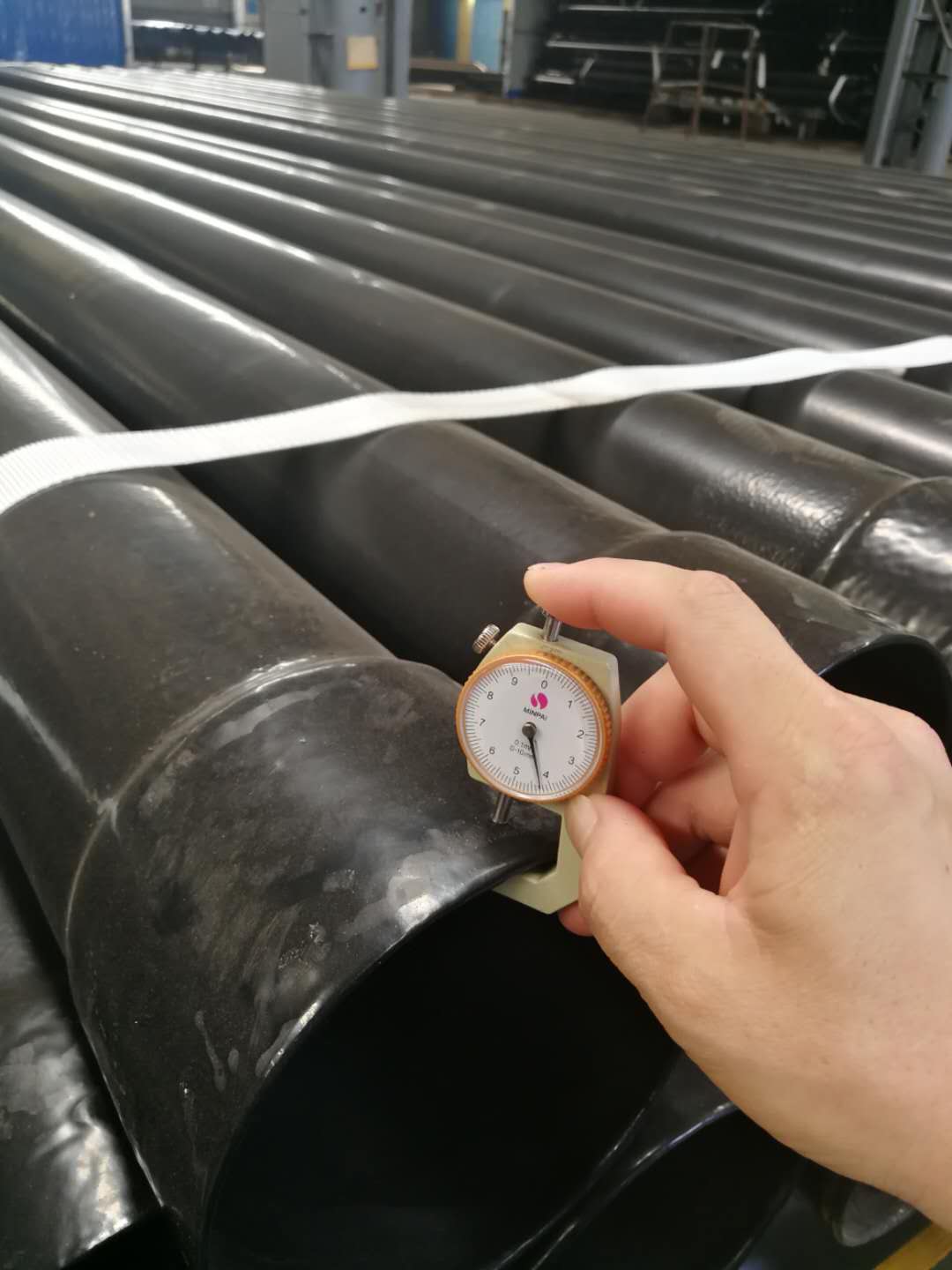 热浸塑钢管承插式穿线管钢质线缆保护套管电线护套管热电工程管道