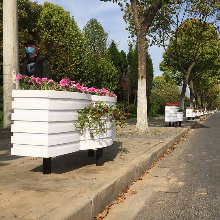 广州pvc花箱 户外pvc花箱批发 pvc花箱直销