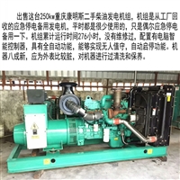 二手250千瓦康明斯发电机 二手发电机供货商