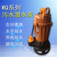 WQ10-10-0.75KW型工程建筑工地排污泵