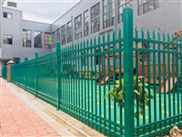 湖南学校围墙栏杆-厂区锌钢围墙护栏厂
