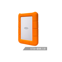 LaCie 5TB Type-C/USB3.1 移动硬盘 Rugged 2.5英寸 便携三防