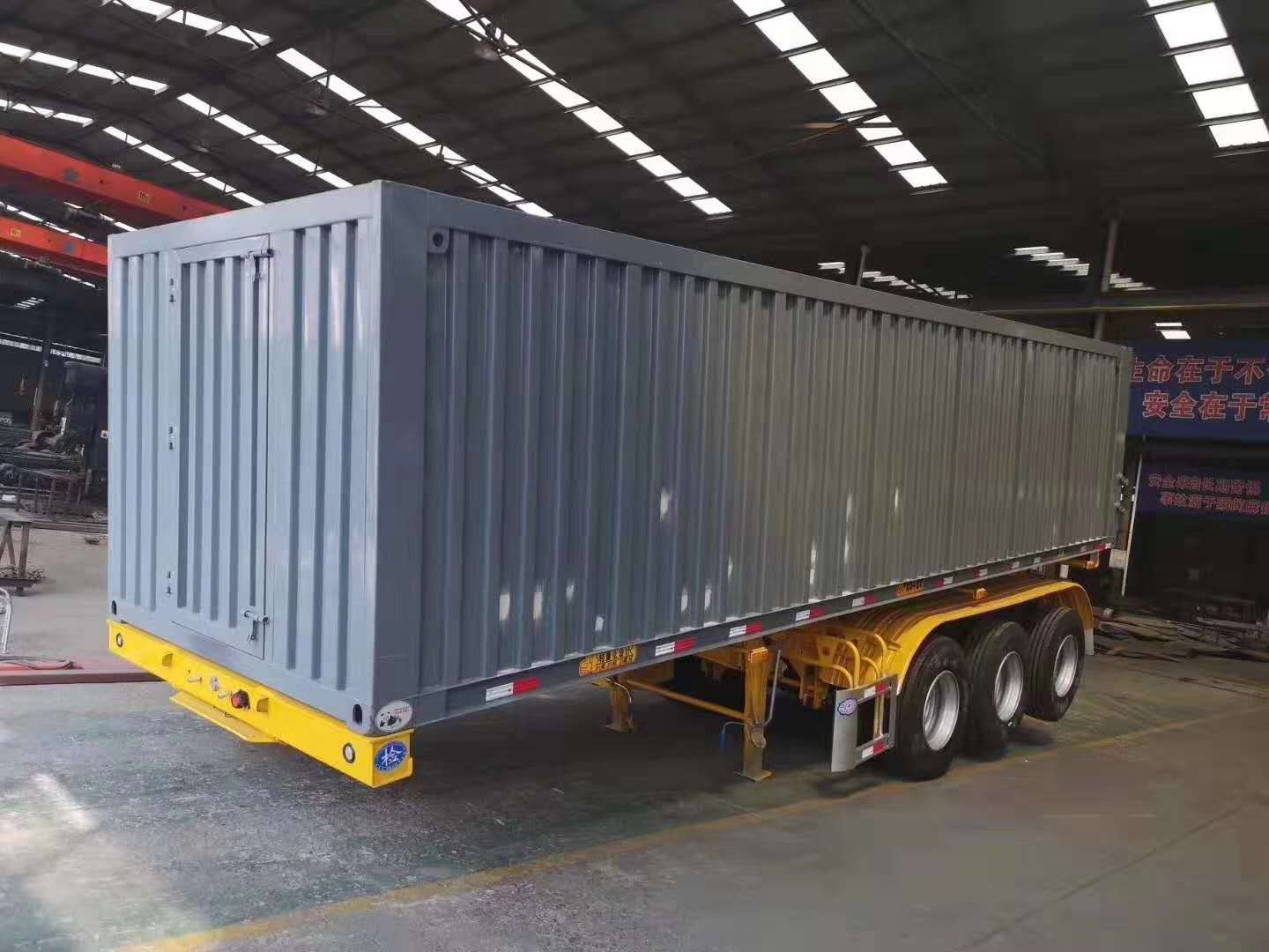 市场供应骨架式半挂车集装箱骨架半挂车侧翻自卸半挂车后翻自卸半挂车