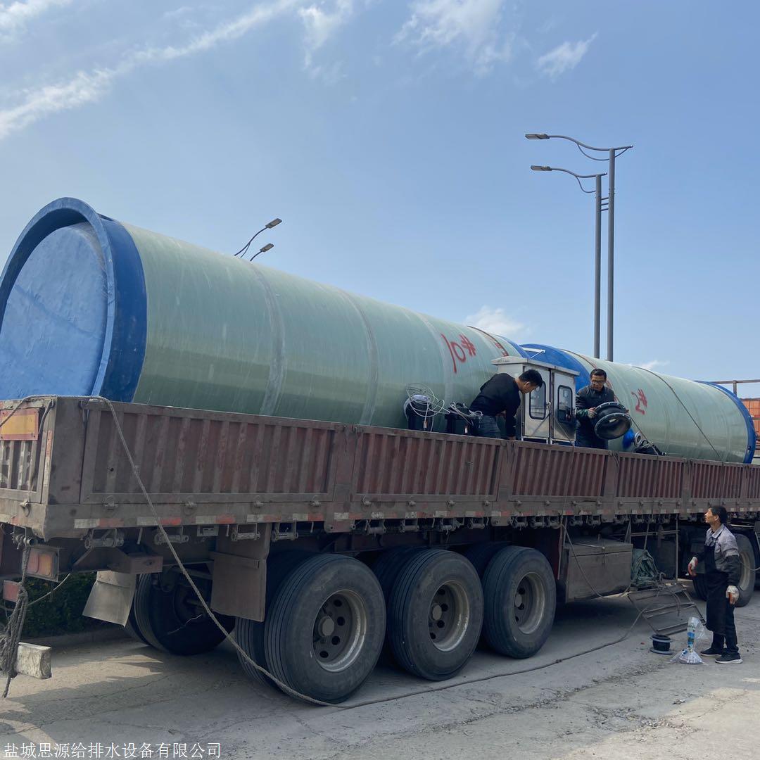 大丰高新区11台污水提升泵站安装