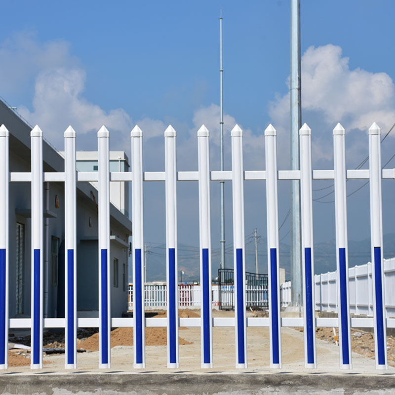 重庆草坪pvc护栏塑钢围栏园林塑钢护栏花坛隔离栏