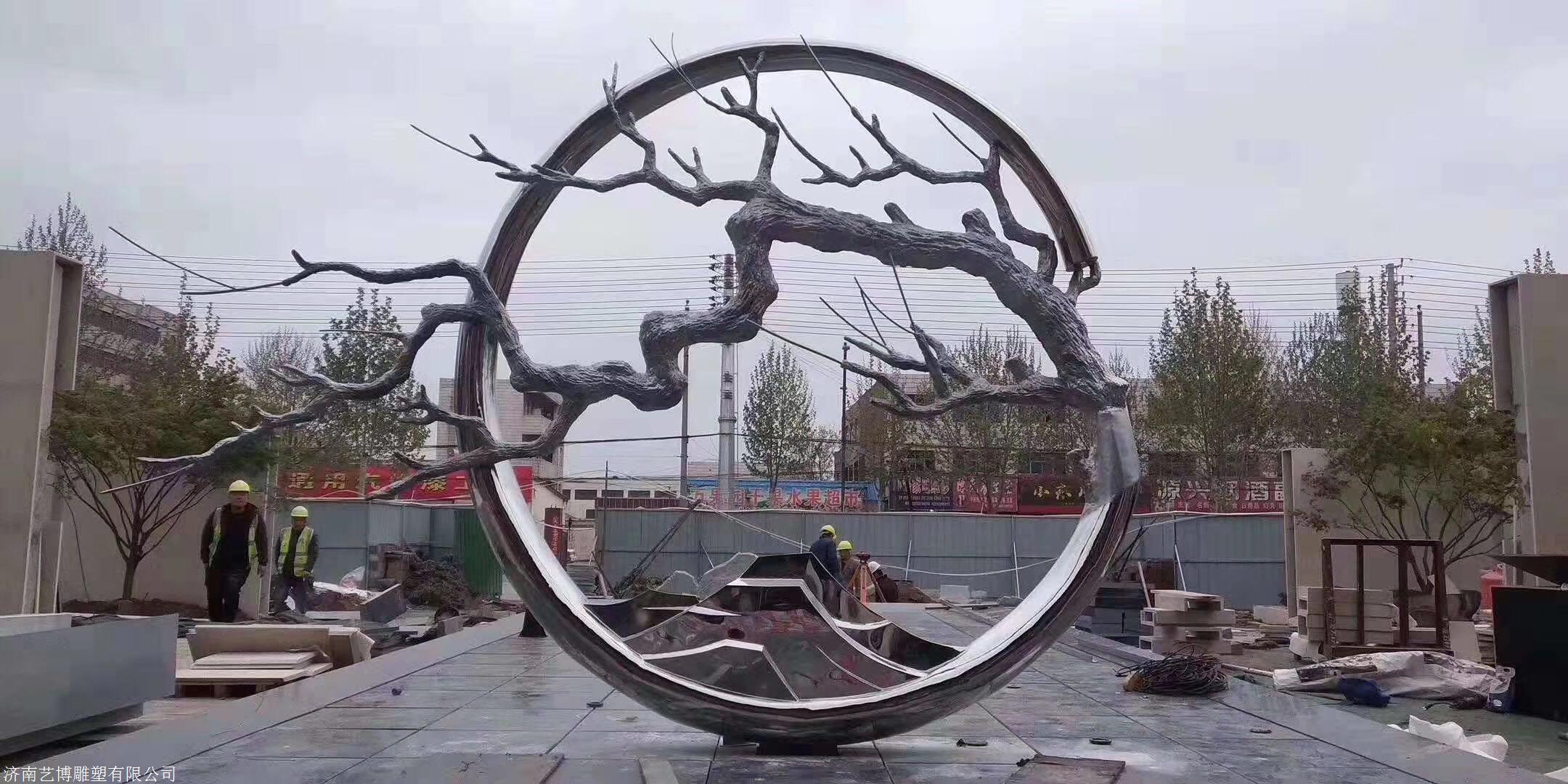 徐州不锈钢雕塑制作厂家 来图订做