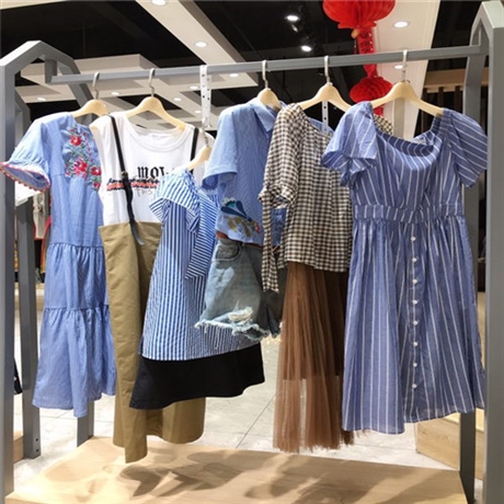 伊蕾名店品牌女装货源批发时尚女装货源拿货广州批发女装市场