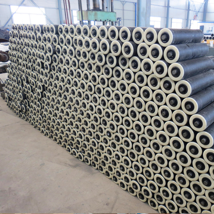 缓冲托辊 平行尼龙托辊 防尘防水三连槽型托辊组