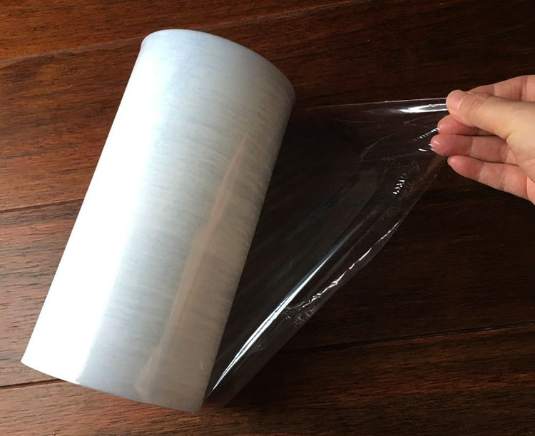 pe透明保护膜pe平纹自粘保护膜高透明防尘防刮花高中低粘