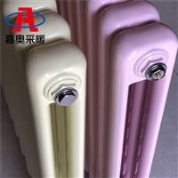 钢管二柱型散热器 钢制二柱型散热器 钢管柱型散热器GZ211