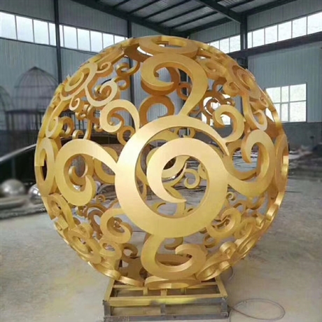 广州镂空球雕塑制作厂家