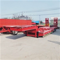 两线四桥低平板大件运输车  三线六桥拖板车 上限吨位