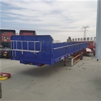 轻量化材质 11米侧翻自卸半挂车 60公分厢板侧翻自卸半挂车配置