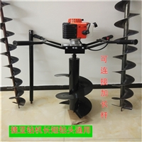 电杆打洞机大功率钻坑深度大 