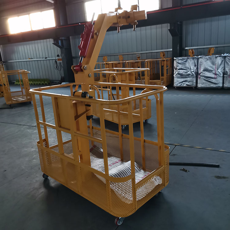 外墙施工吊车吊篮塔吊载人吊篮定做吊车载货吊篮吊车吊篮价格