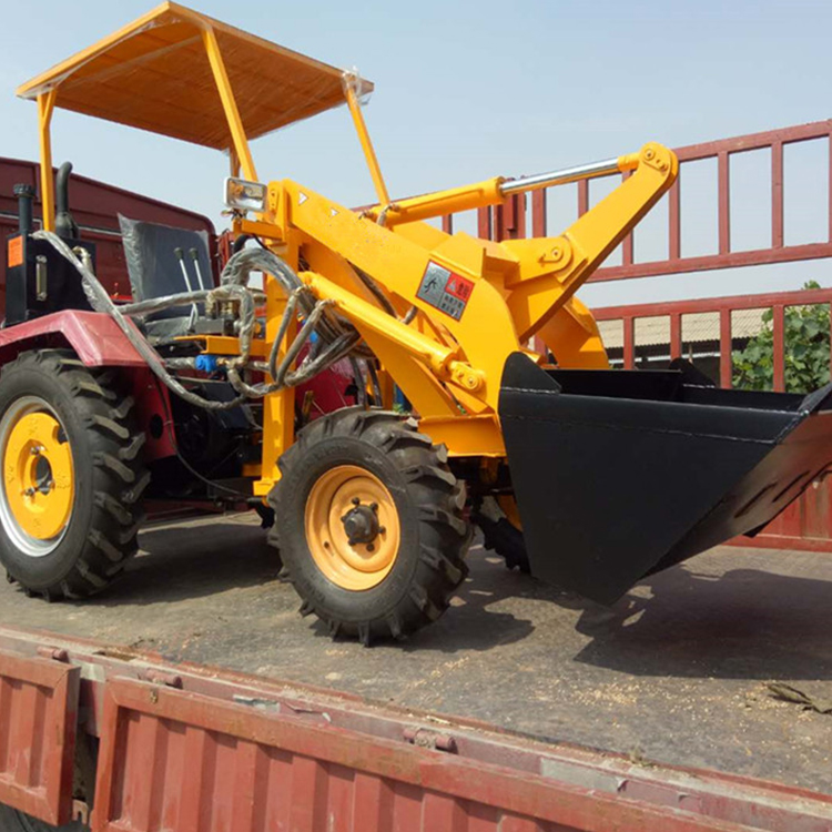 工程專用鏟車 公路施工裝載機 混凝土裝料車